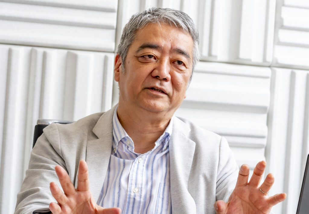 KPMGの社員のインタビュー写真