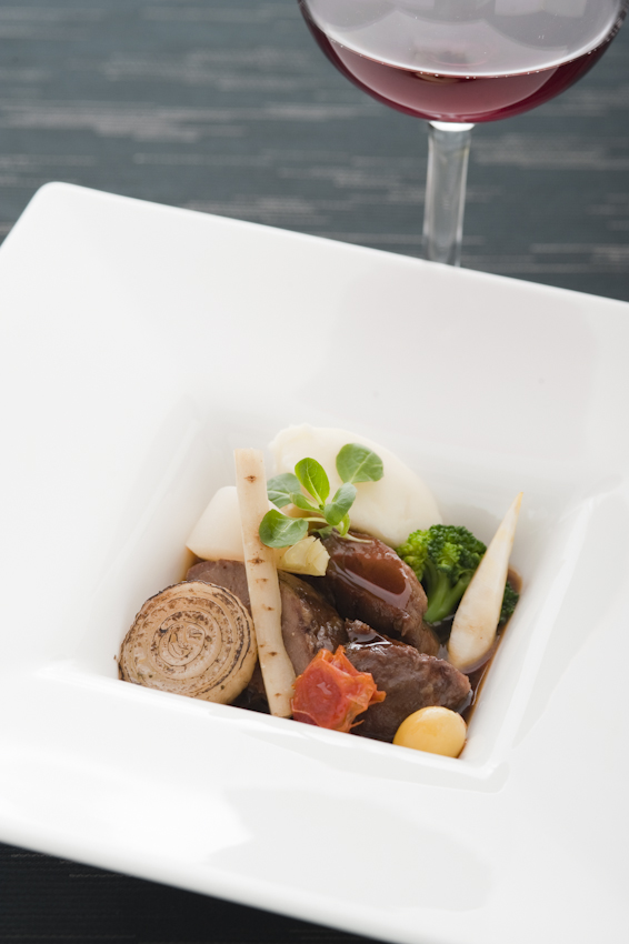 牛肉と野菜のソテー